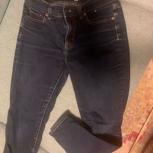J. Crew stretch 27/28 denim
